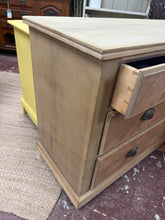 Load image into Gallery viewer, Stripped Satinwood Chest Of Drawers
