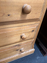 Load image into Gallery viewer, Solid Pine Chest Of Drawers
