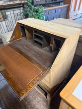 Load image into Gallery viewer, Stripped Oak Bureau

