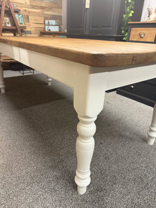 7ft Solid Pine Table