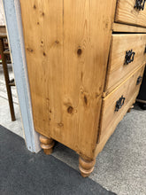 Load image into Gallery viewer, Antique Pine Chest Of Drawers
