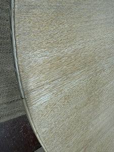 Lime Washed Round Table