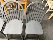 Load image into Gallery viewer, 4 x &#39;Off Black&#39; Chairs
