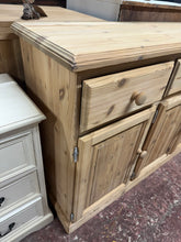 Load image into Gallery viewer, Stripped Pine Sideboard
