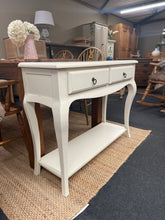 Load image into Gallery viewer, White Console Table
