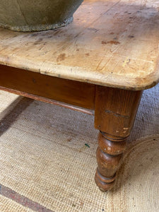 Old Pine Dining Table