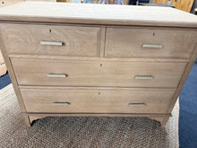 Load image into Gallery viewer, Stripped Oak Chest Of Drawers

