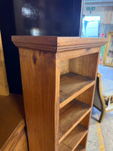 Load image into Gallery viewer, Narrow Pine Bookcase
