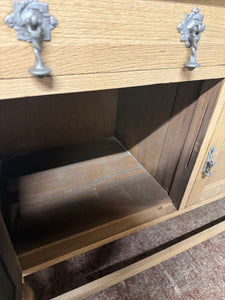Stripped Oak Sideboard