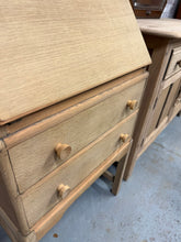 Load image into Gallery viewer, Stripped Teak Bureau
