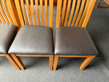 Load image into Gallery viewer, 4 x Oak Chairs
