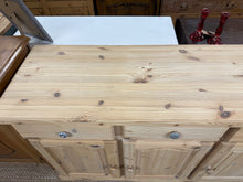 Load image into Gallery viewer, Stripped Pine Sideboard
