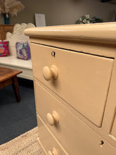 Load image into Gallery viewer, Vintage Pine Painted Drawers

