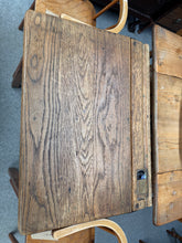 Load image into Gallery viewer, Vintage School Desk

