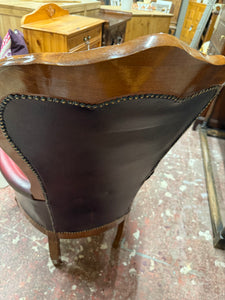 Oxblood Armchair
