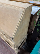 Load image into Gallery viewer, Stripped Oak Bureau
