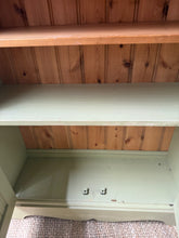 Load image into Gallery viewer, Green Distressed Bookcase

