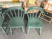 Load image into Gallery viewer, 4 x &#39;Oxford Green&#39; Chairs
