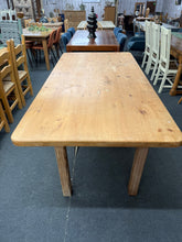 Load image into Gallery viewer, Rustic Pine Dining Table
