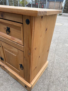 2 x Pine Bedsides