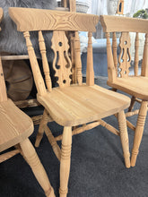 Load image into Gallery viewer, 4 x Solid Pine Chairs
