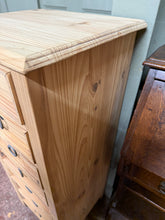 Load image into Gallery viewer, Stripped Pine Tallboy
