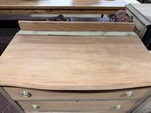Load image into Gallery viewer, Stripped Mahogany Chest Of Drawers
