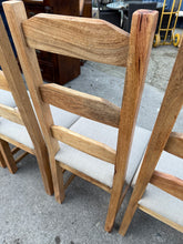 Load image into Gallery viewer, 4 x Hardwood Chairs
