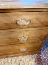 Load image into Gallery viewer, Vintage Pine Chest Of Drawers
