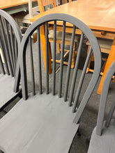 Load image into Gallery viewer, 4 x &#39;Off Black&#39; Chairs
