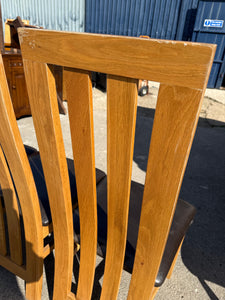 4 x Oak Chairs