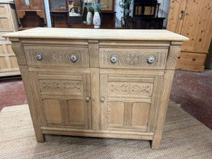 Stripped Oak Sideboard