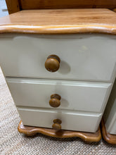 Load image into Gallery viewer, 2 x Cream Bedsides

