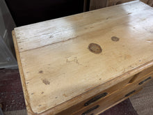 Load image into Gallery viewer, Antique Pine Chest Of Drawers
