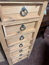 Load image into Gallery viewer, Stripped Pine Tallboy
