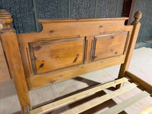 Load image into Gallery viewer, Pine Double Bed
