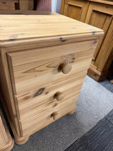 Load image into Gallery viewer, Stripped Pine Bedsides
