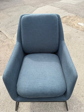 Load image into Gallery viewer, Navy Blue Armchair
