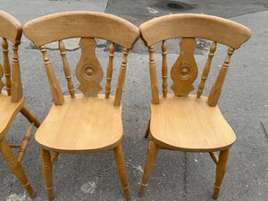 4 x Blonde Chairs