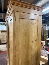 Load image into Gallery viewer, Antique Pine Wardrobe
