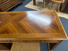 Load image into Gallery viewer, Desk &amp; Rattan Stool
