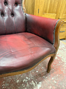 Oxblood Armchair