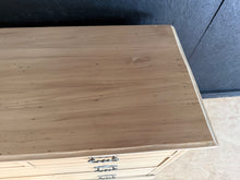 Load image into Gallery viewer, Stripped Satinwood Chest Of Drawers
