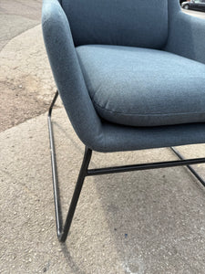 Navy Blue Armchair