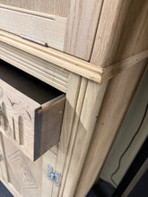Load image into Gallery viewer, Stripped Oak Drinks Cabinet

