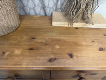 Load image into Gallery viewer, Solid Pine Chest Of Drawers
