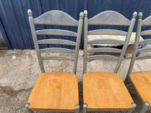 Load image into Gallery viewer, 4 x Pine Chairs
