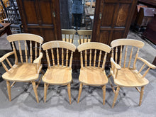Load image into Gallery viewer, 4 x Pine Chairs

