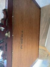 Load image into Gallery viewer, Ornate Mahogany Mirror
