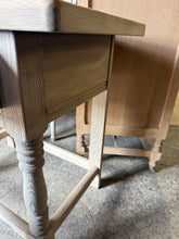 Load image into Gallery viewer, Stripped Oak Hall Table
